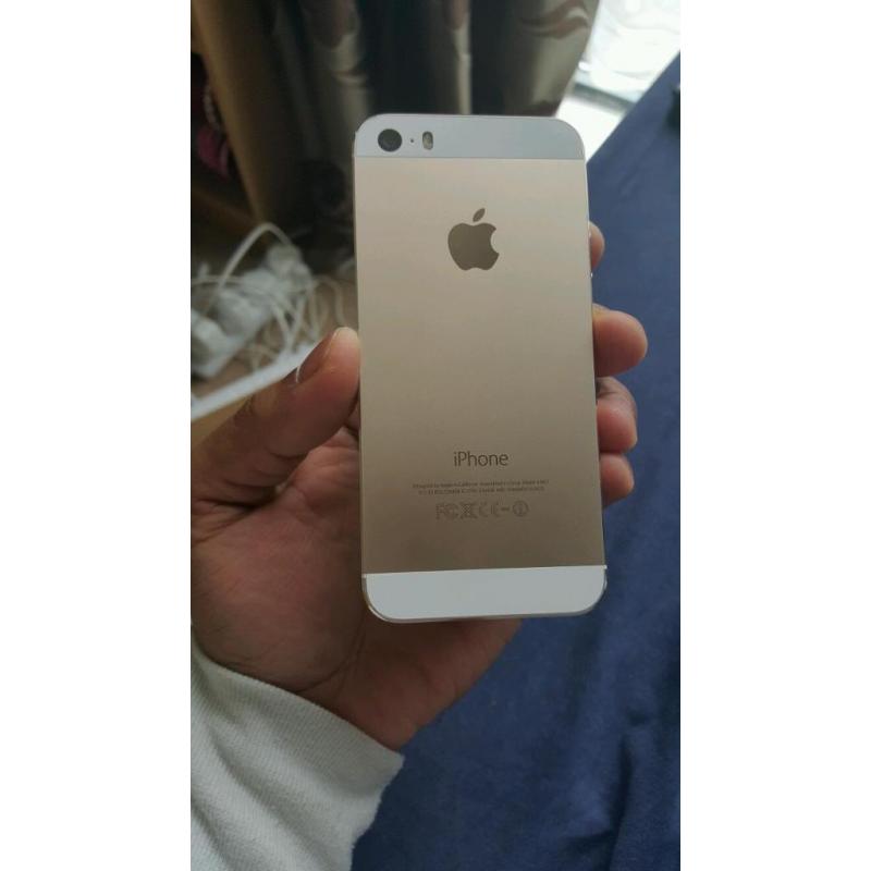 Iphone 5s 16gb Unlocked to any network. Excellent condition. No scratches or dents.