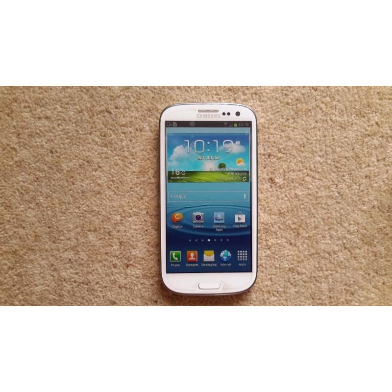 Samsung Galaxy S3 in White