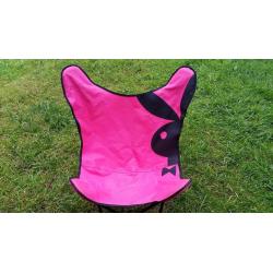 Pink playboy chair