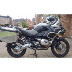 2008 BMW 1200 GS Adventure Two tone Grey and Black 35887 miles